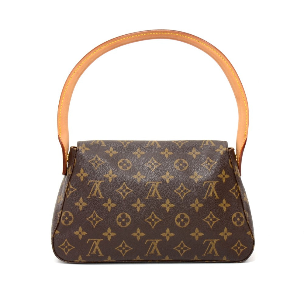 mini looping monogram canvas handbag