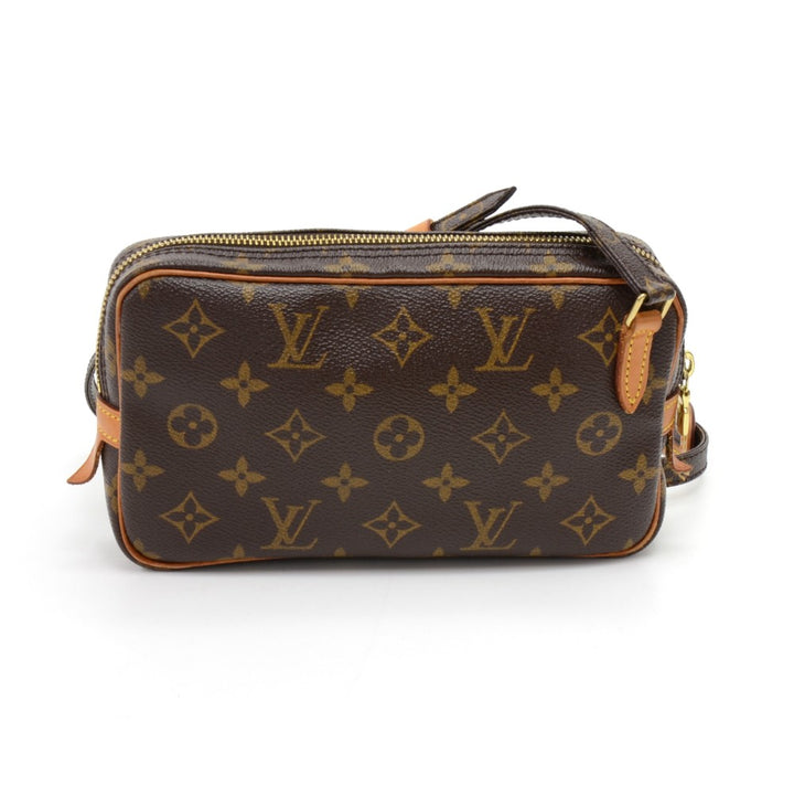 pochette marly bandouliere monogram canvas shoulder bag