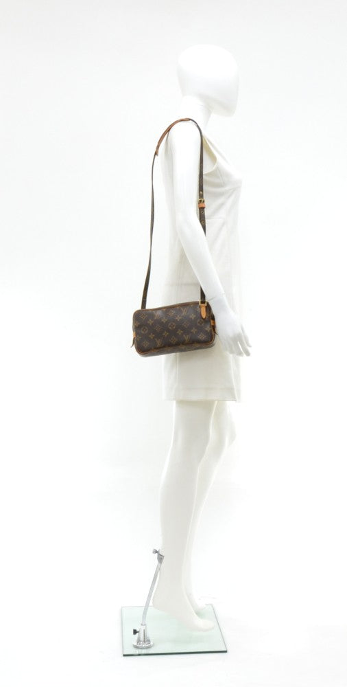 pochette marly bandouliere monogram canvas shoulder bag