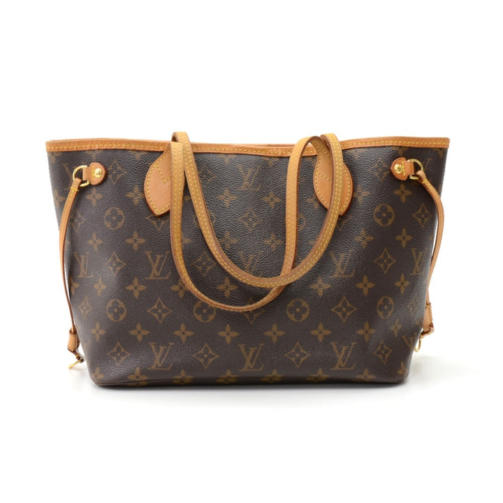 neverfull pm monogram canvas tote bag