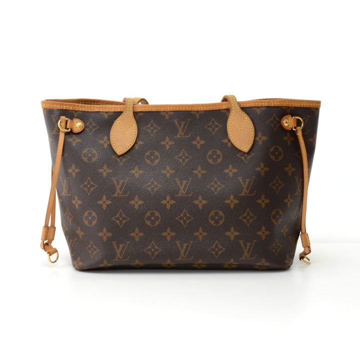 neverfull pm monogram canvas tote bag
