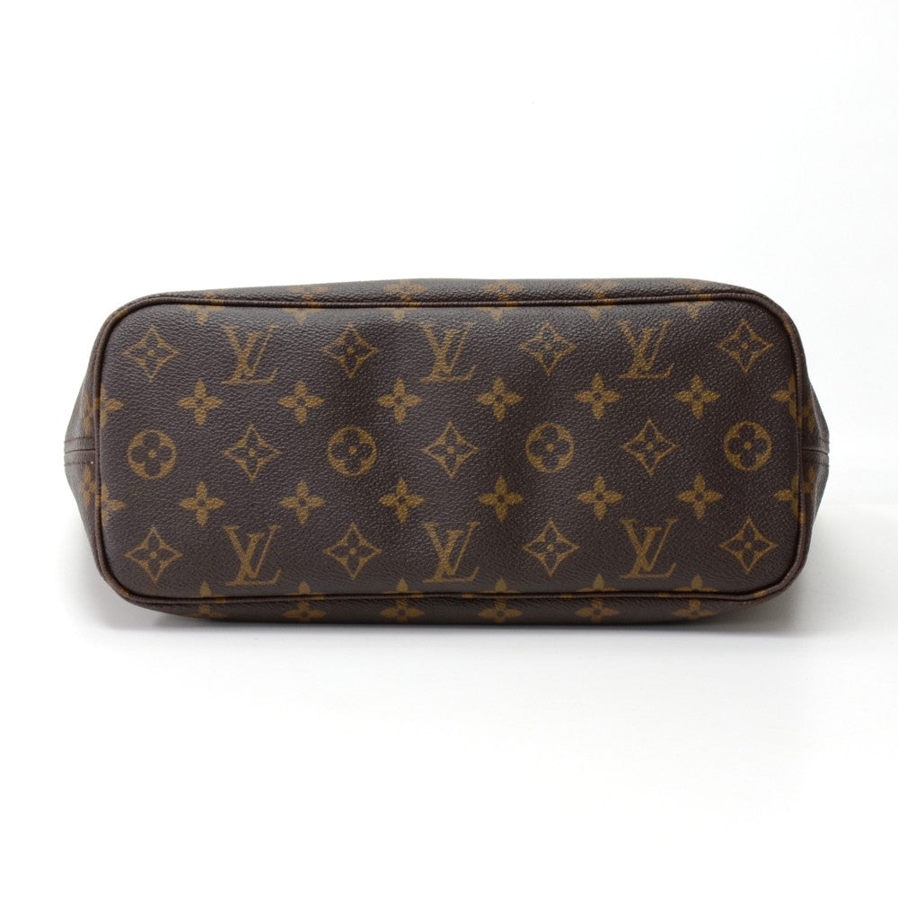 neverfull pm monogram canvas tote bag