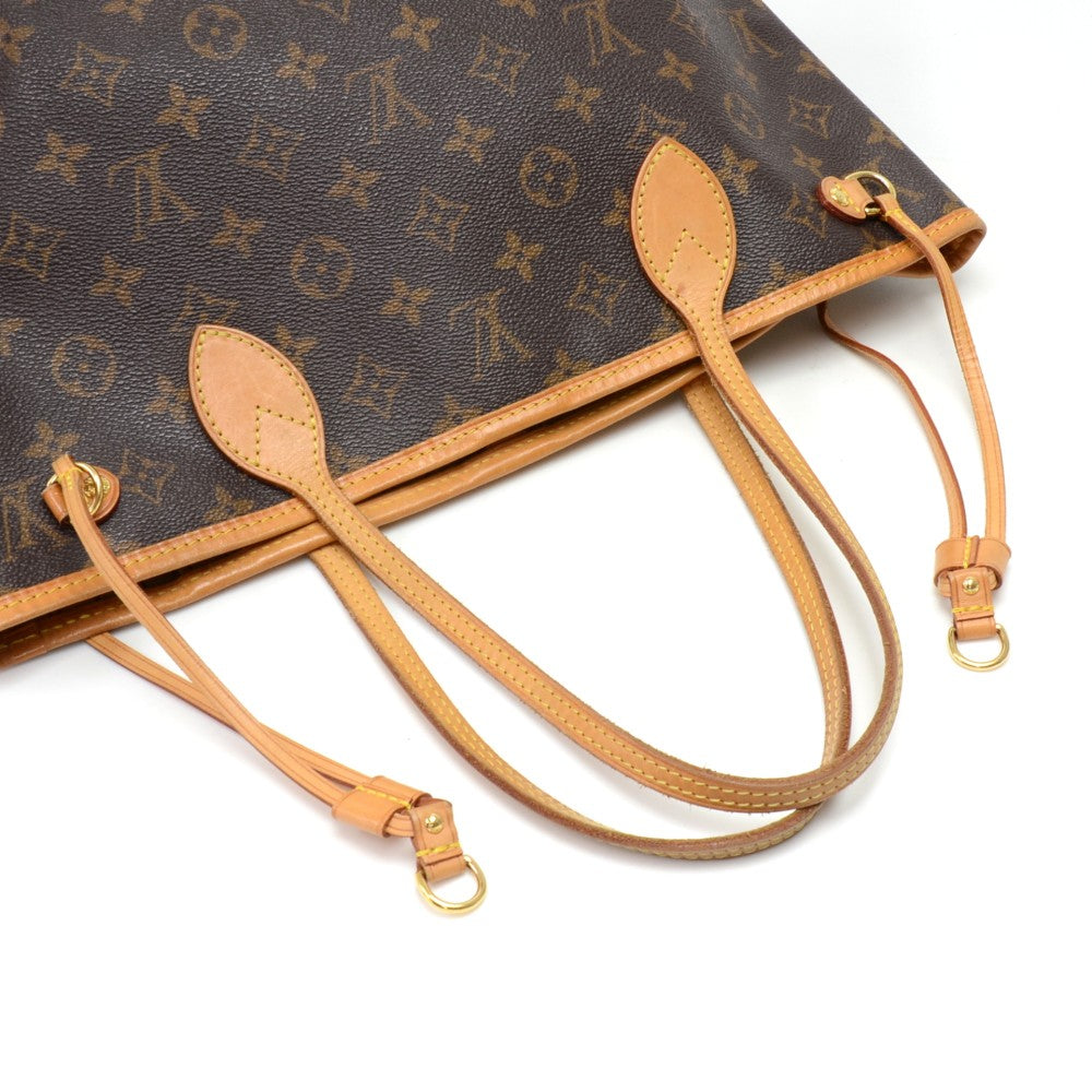 neverfull pm monogram canvas tote bag