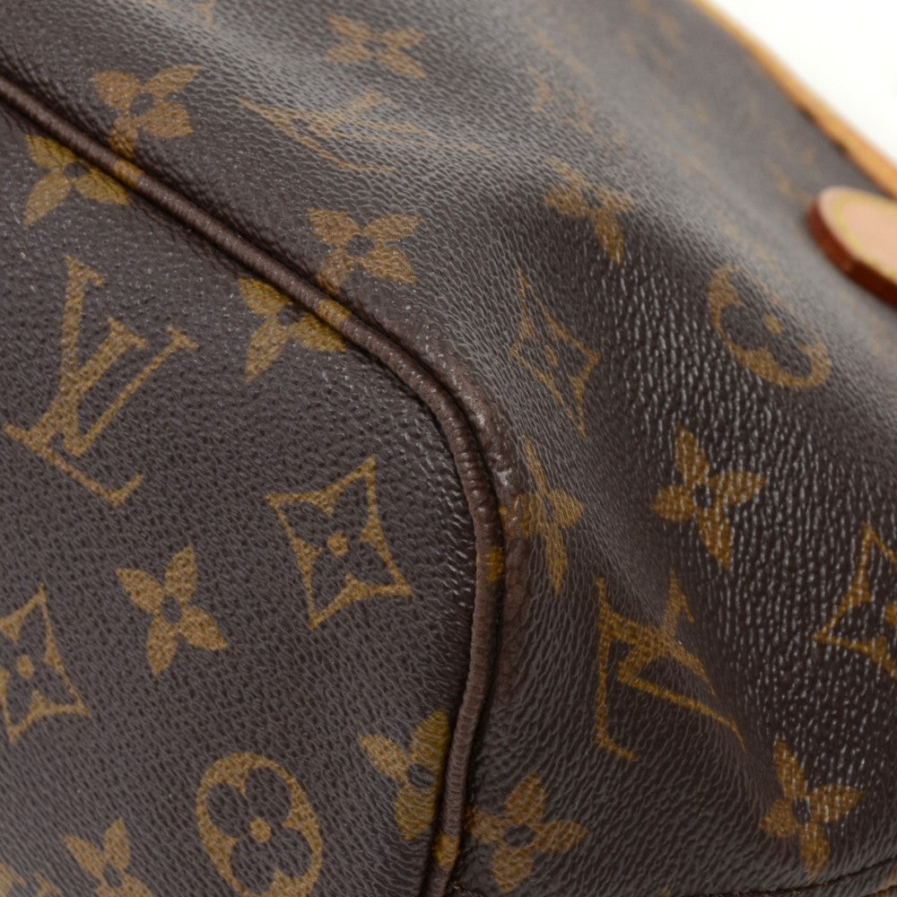 neverfull pm monogram canvas tote bag