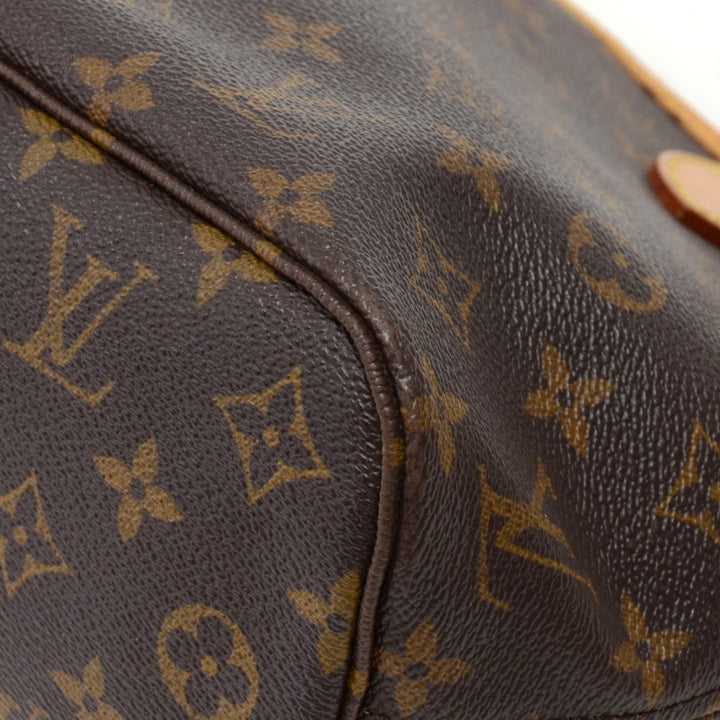 neverfull pm monogram canvas tote bag
