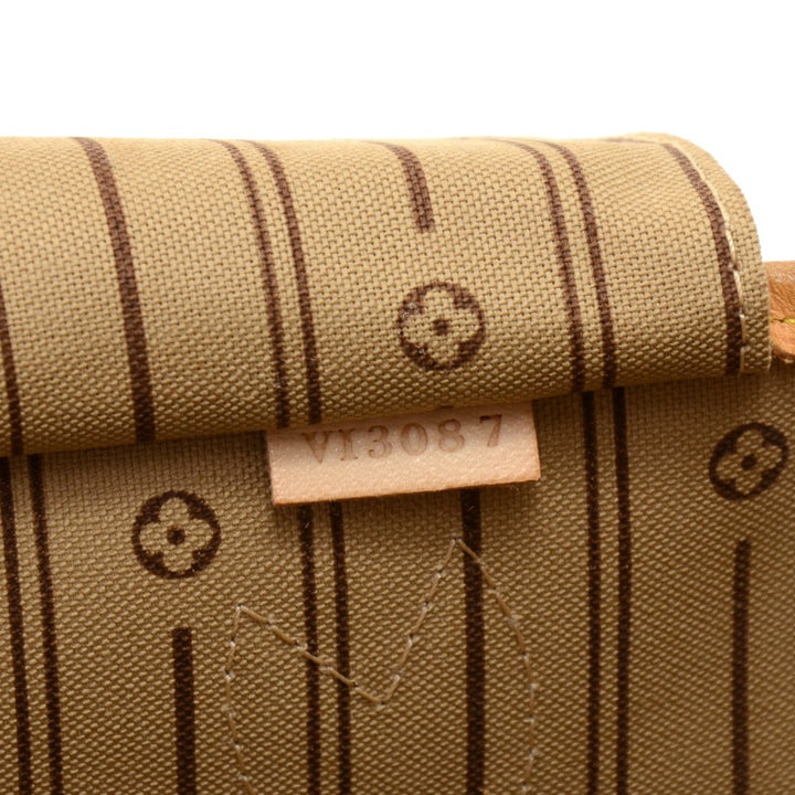 neverfull pm monogram canvas tote bag