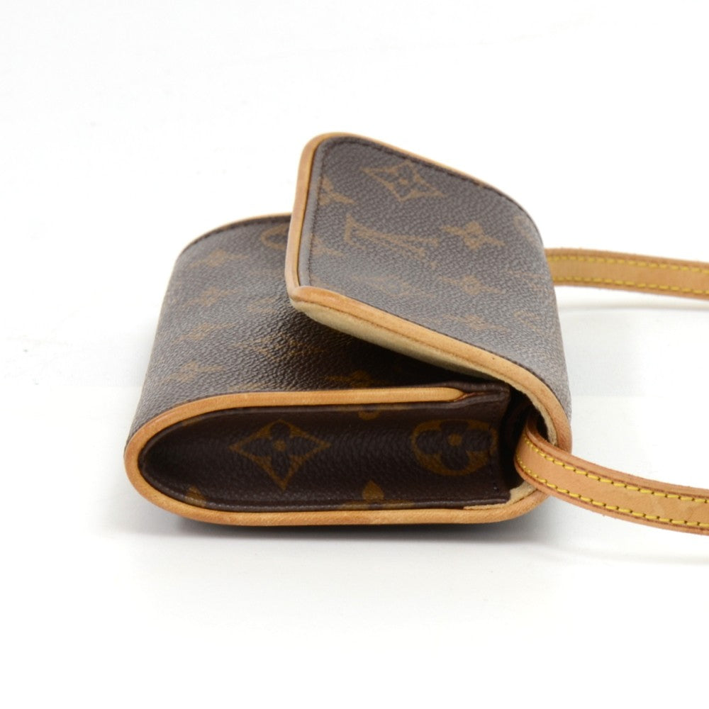 pochette twin pm monogram canvas shoulder bag