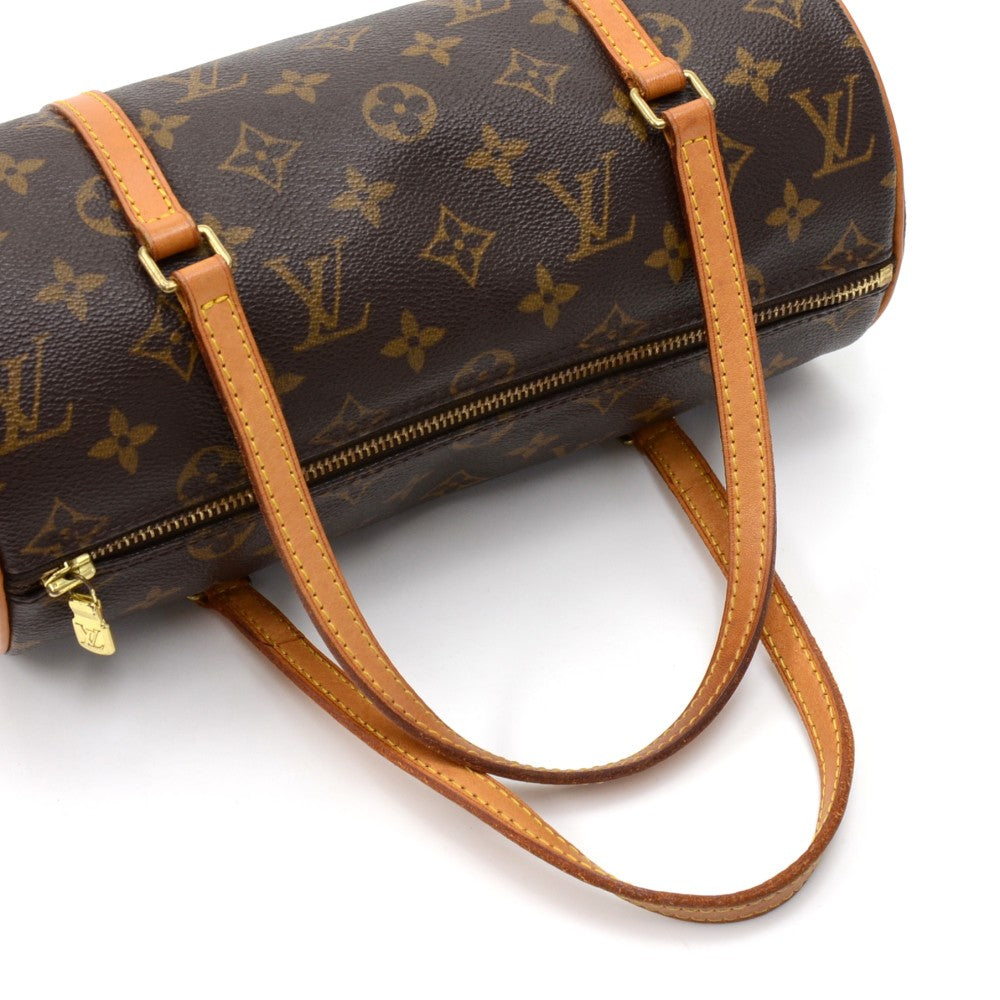 papillon 27 monogram canvas handbag