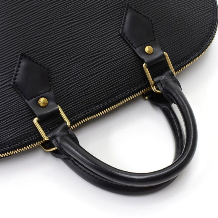 alma epi leather handbag