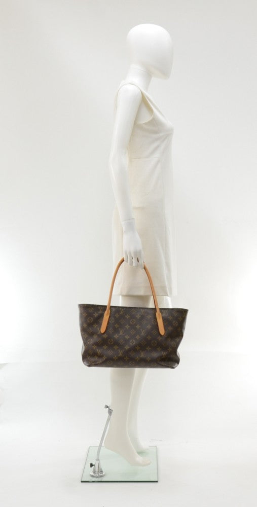 raspail pm monogram canvas tote bag