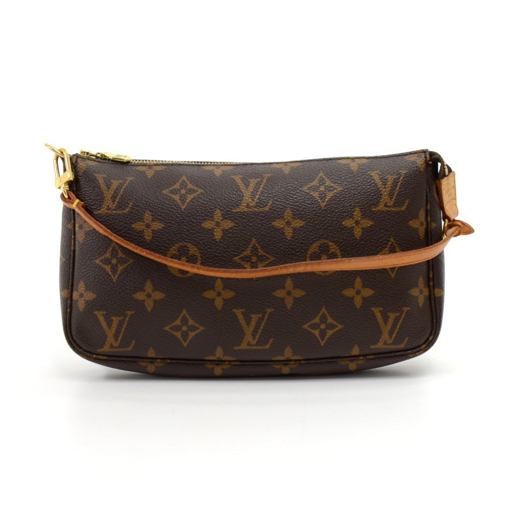 pochette accessoires monogram canvas evening bag