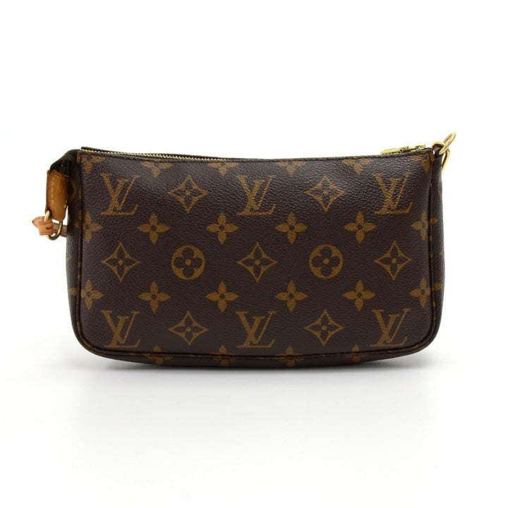 pochette accessoires monogram canvas evening bag
