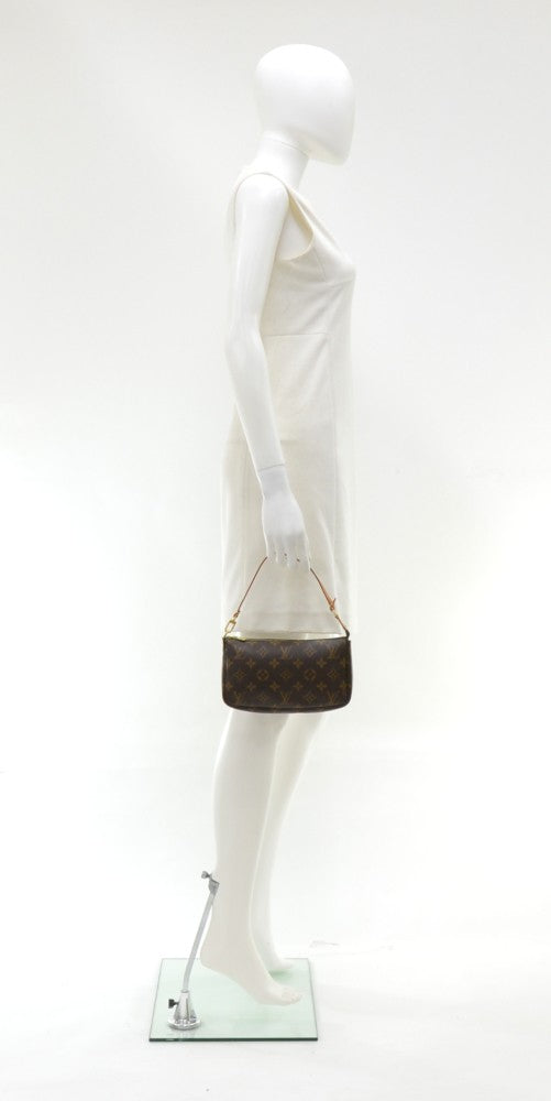 pochette accessoires monogram canvas evening bag