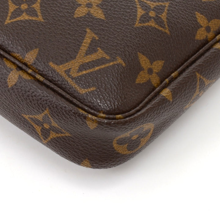 pochette accessoires monogram canvas evening bag