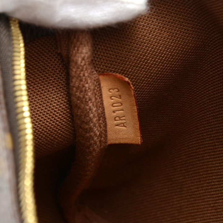pochette accessoires monogram canvas evening bag
