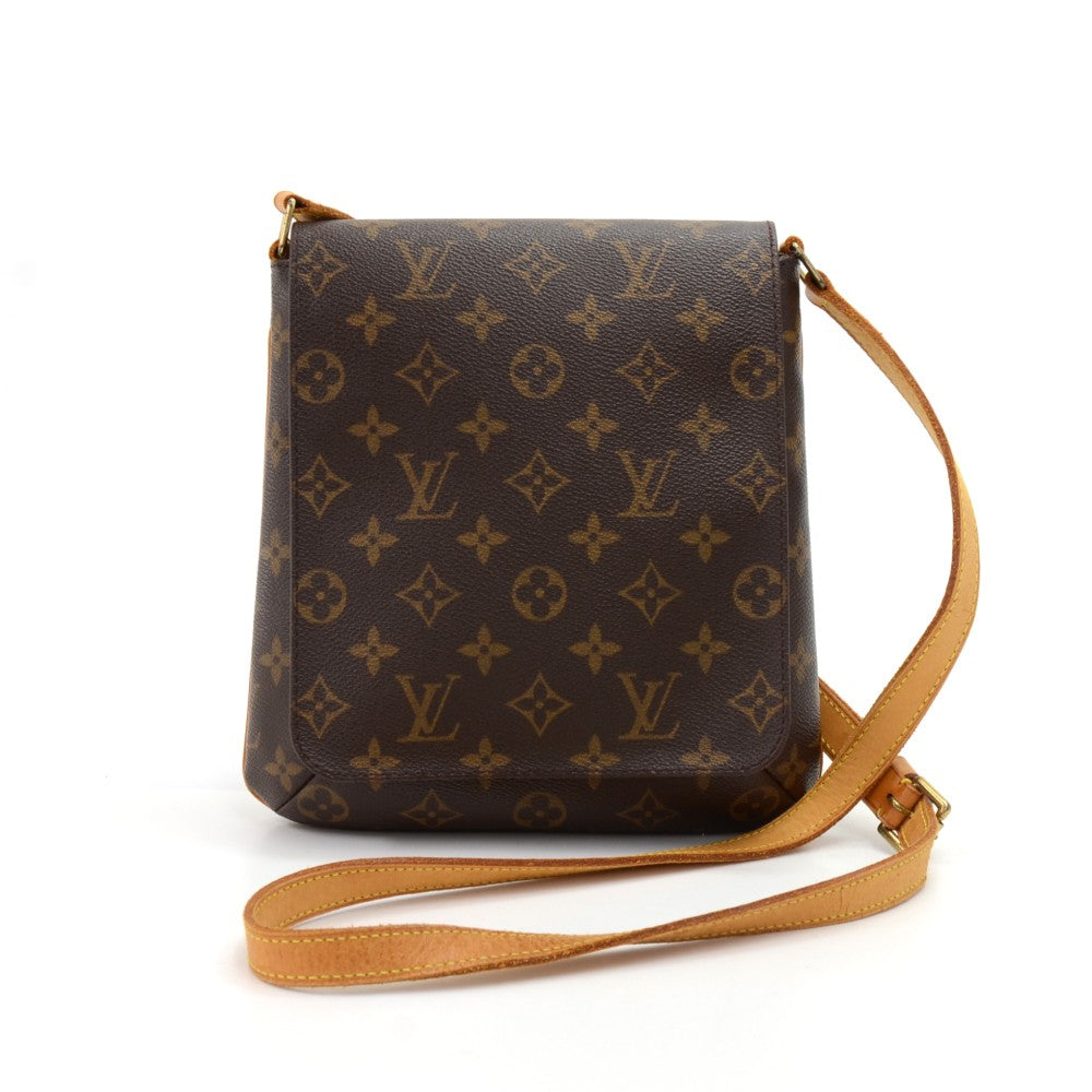 musette salsa monogram canvas shoulder bag