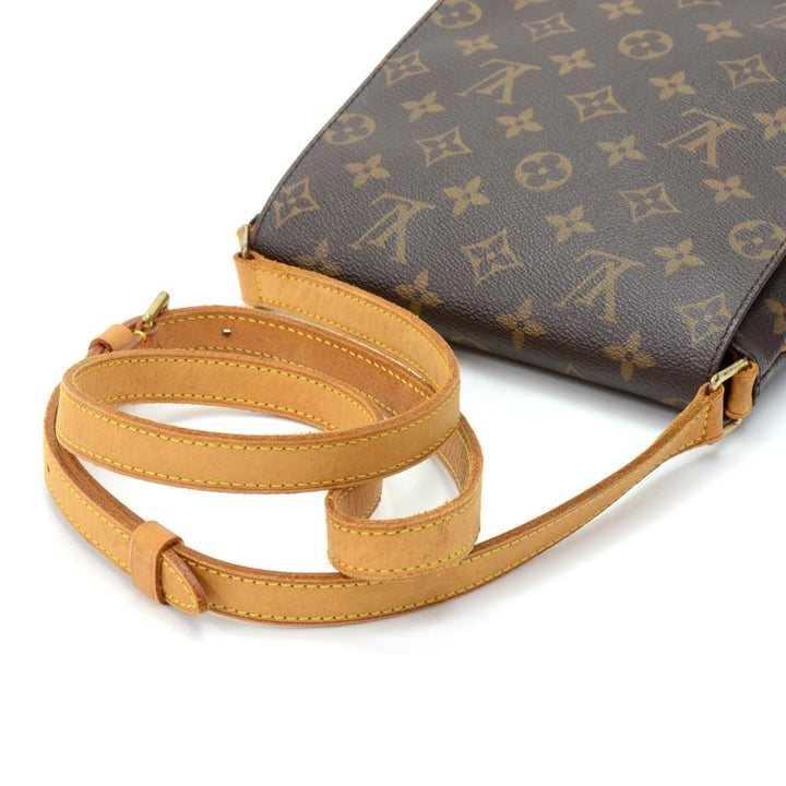 musette salsa monogram canvas shoulder bag