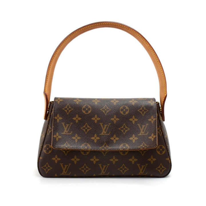 mini looping monogram canvas handbag