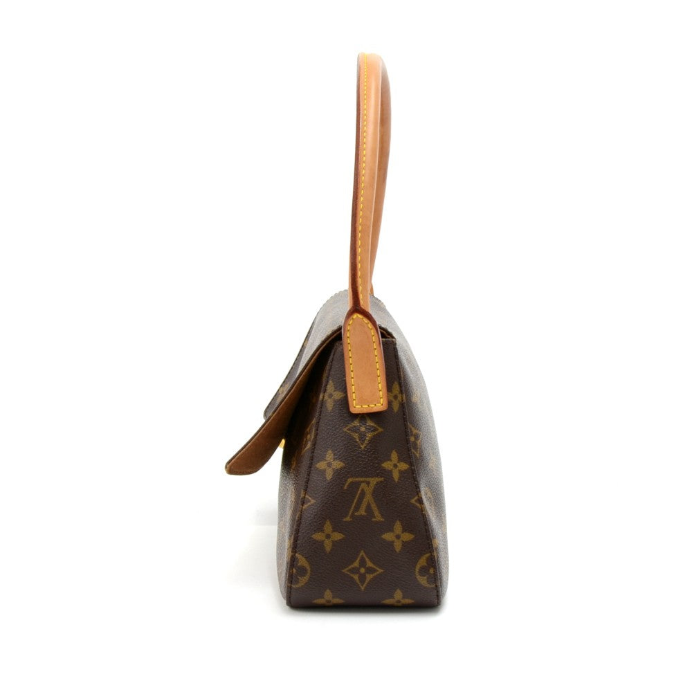mini looping monogram canvas handbag