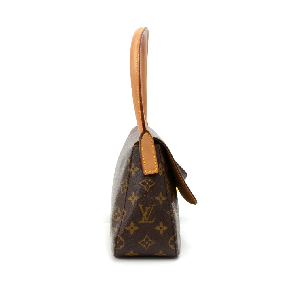 mini looping monogram canvas handbag
