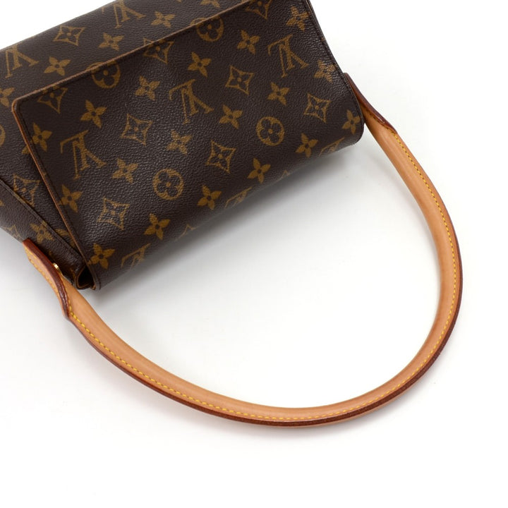 mini looping monogram canvas handbag