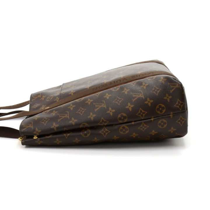 cabas beaubourg monogram canvas tote bag