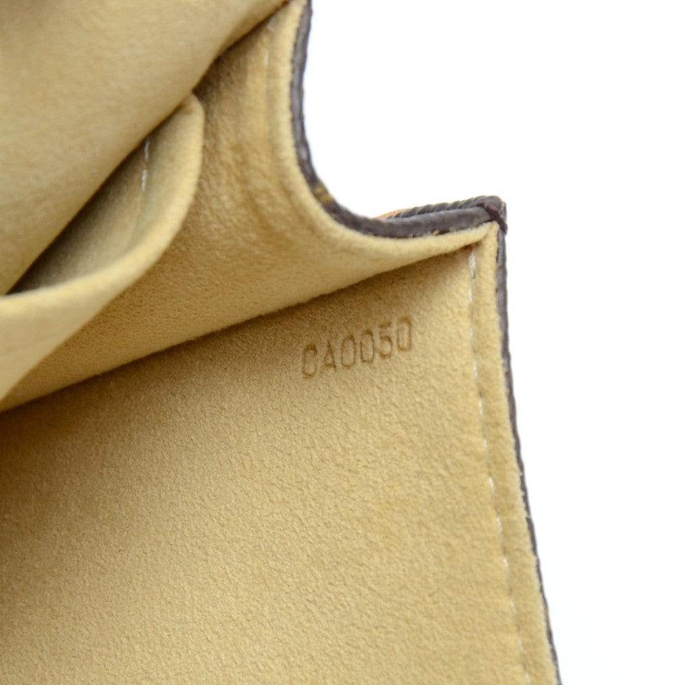 pochette twin pm monogram canvas shoulder bag