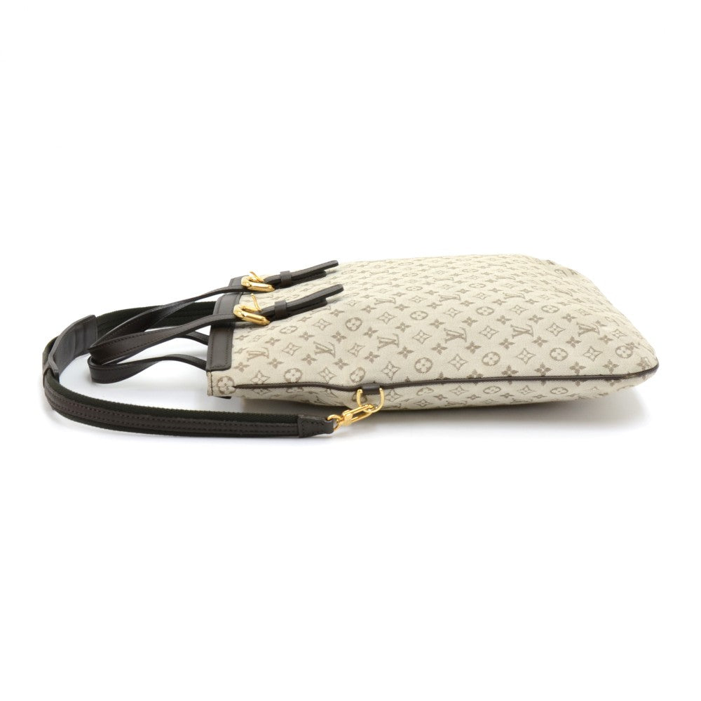 francoise mini monogram canvas shoulder bag