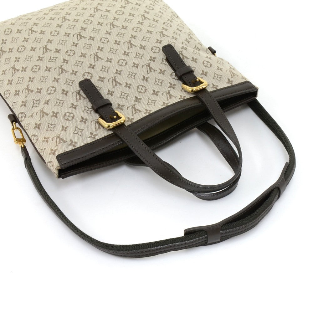 francoise mini monogram canvas shoulder bag