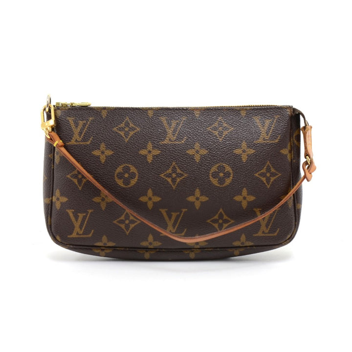 pochette accessoires monogram canvas evening bag