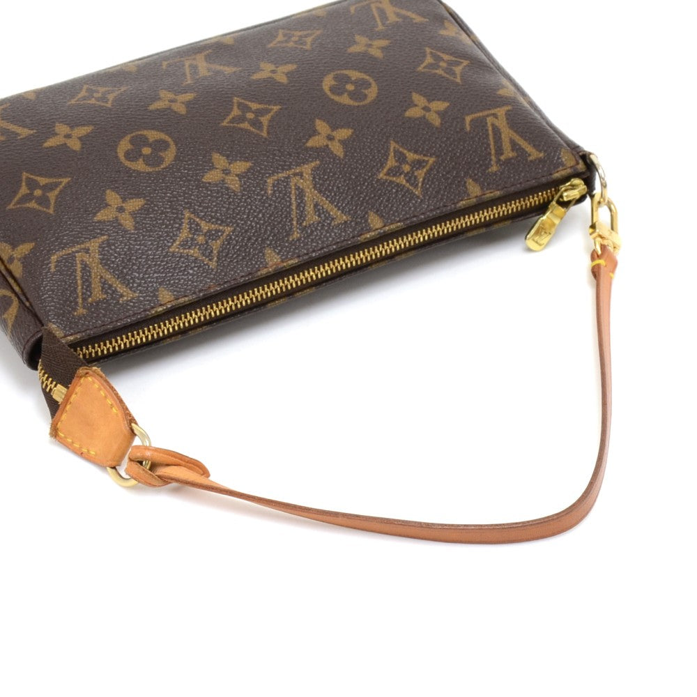pochette accessoires monogram canvas evening bag