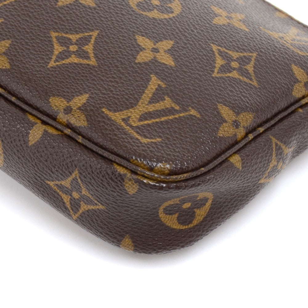 pochette accessoires monogram canvas evening bag
