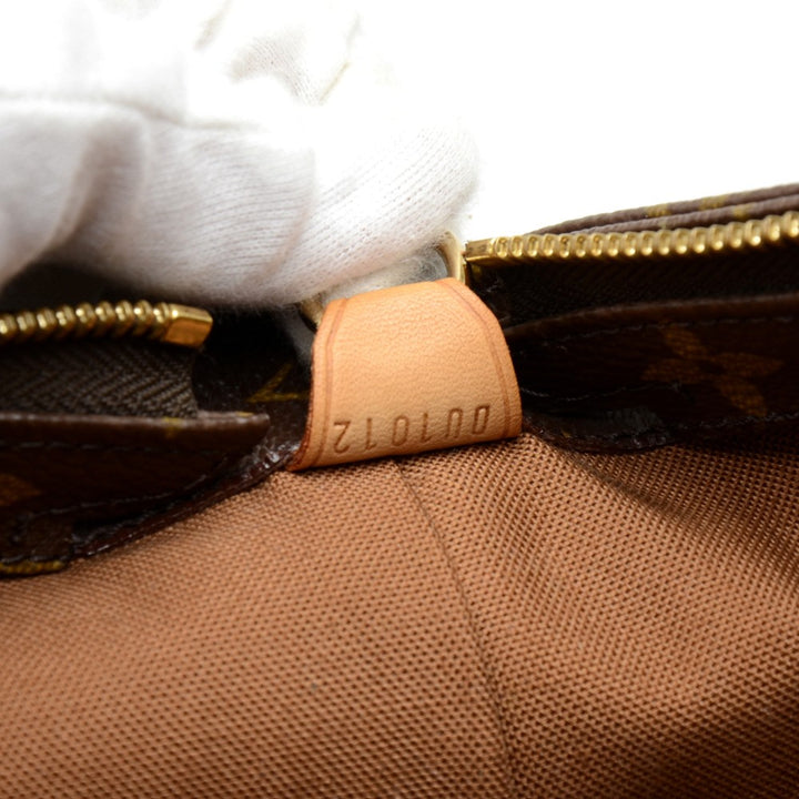cabas mezzo monogram canvas shoulder bag
