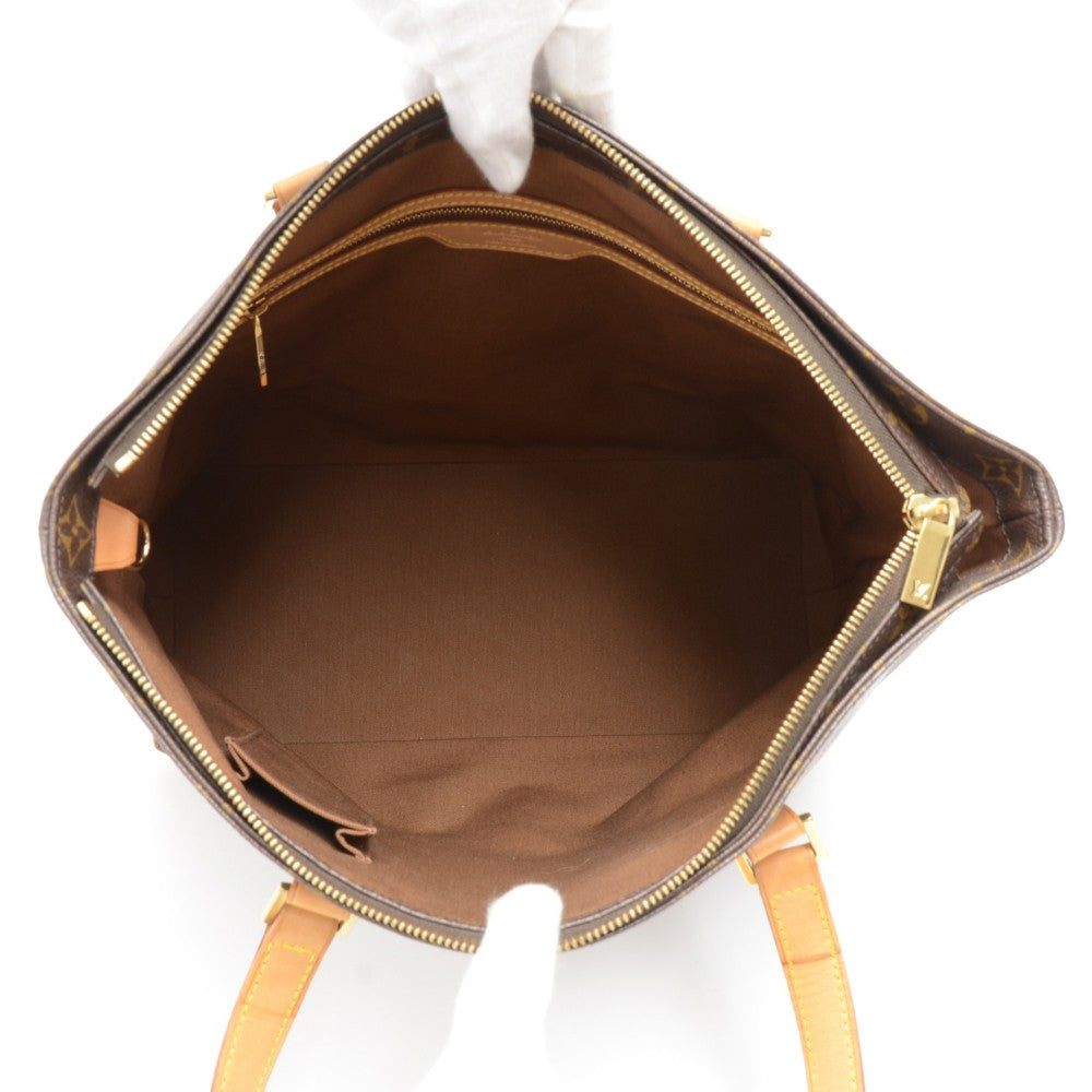 cabas mezzo monogram canvas shoulder bag