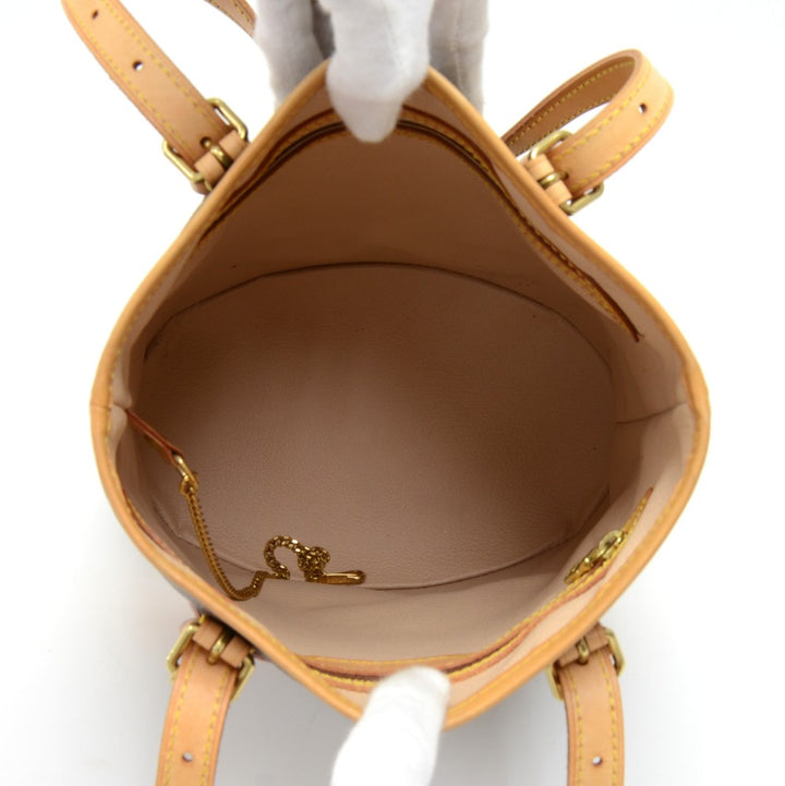 bucket pm monogram canvas shoulder bag