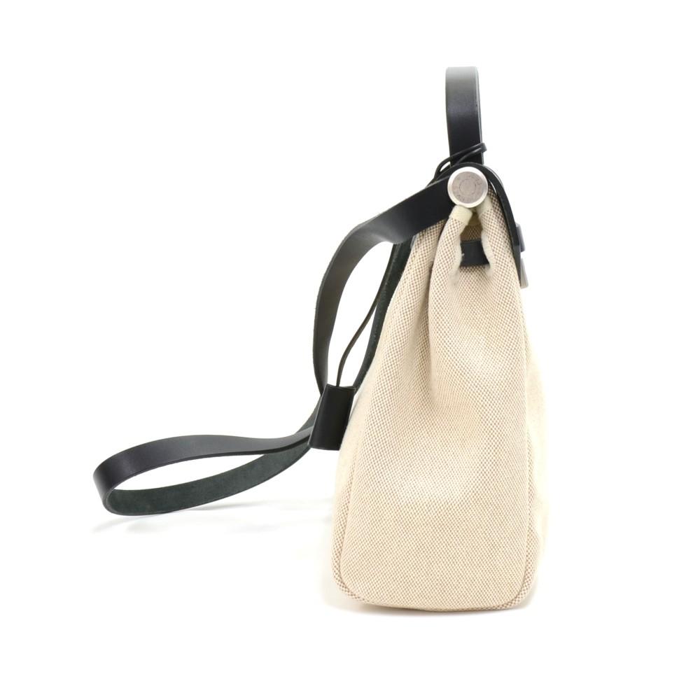 herbag pm 2-in-1 canvas and calf leather bags