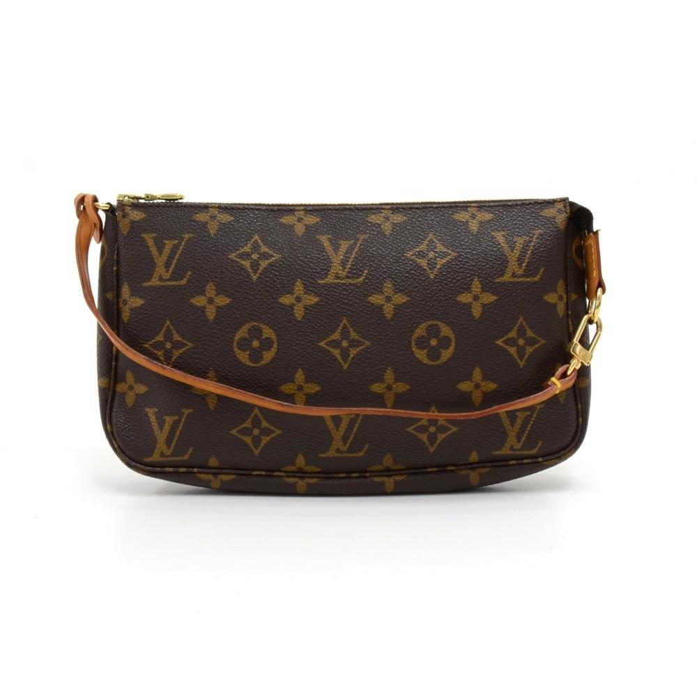 pochette accessoires monogram canvas evening bag