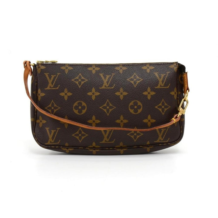 pochette accessoires monogram canvas evening bag