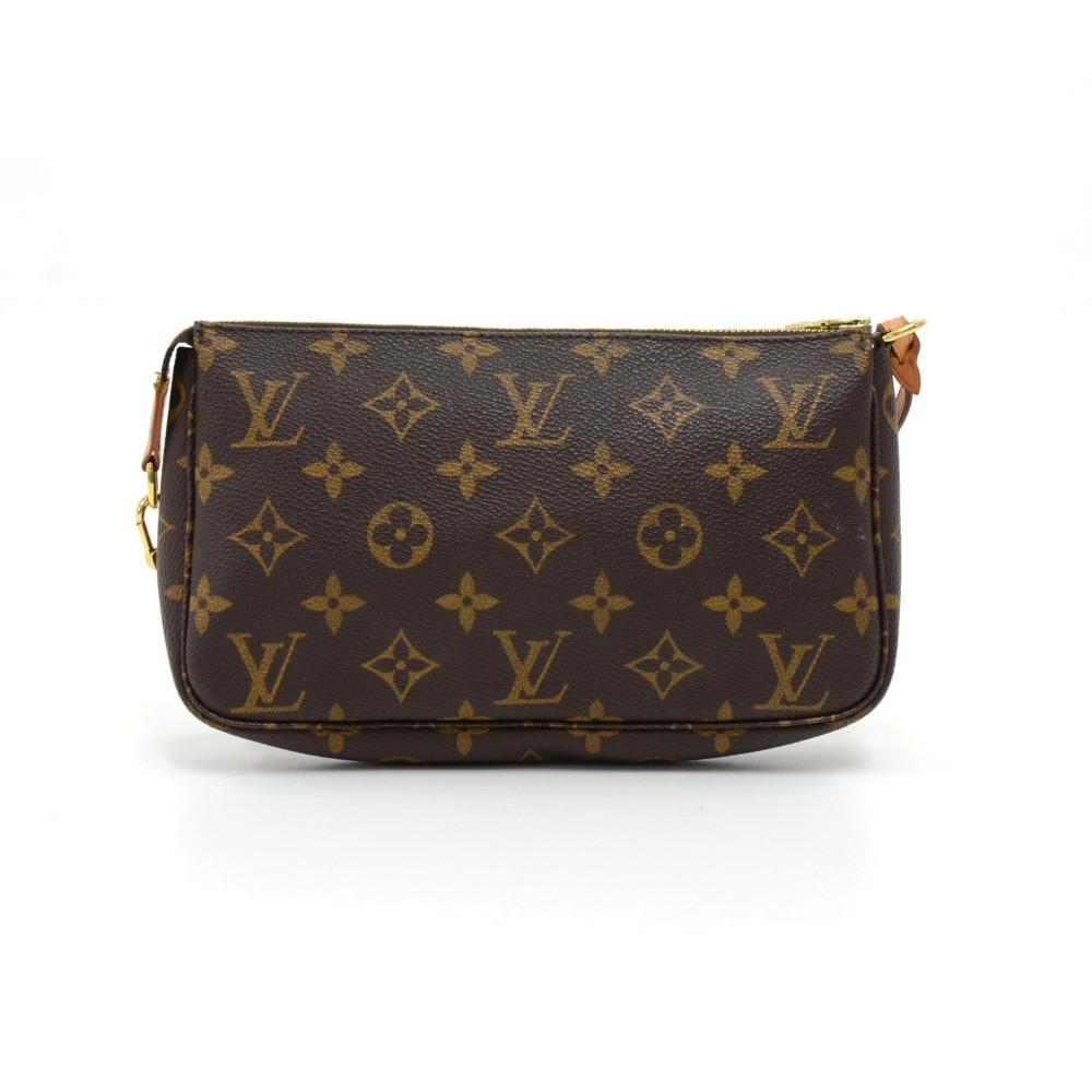 pochette accessoires monogram canvas evening bag