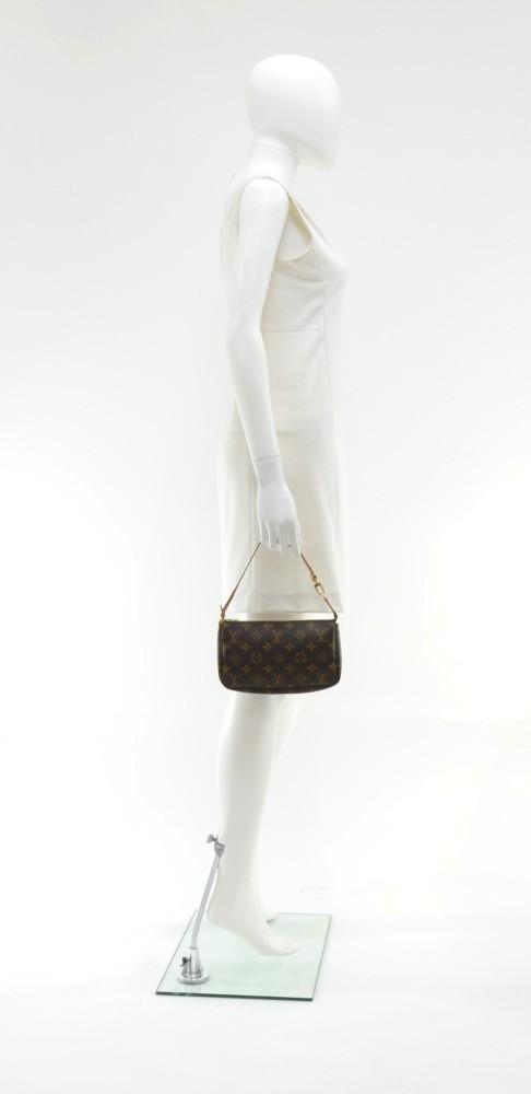 pochette accessoires monogram canvas evening bag