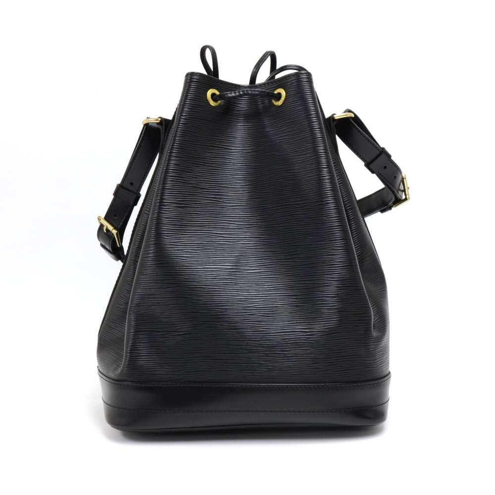 large noe epi leather shoulder bag