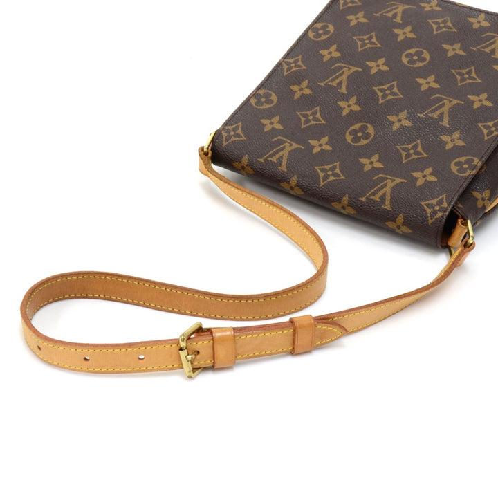musette salsa monogram canvas shoulder bag