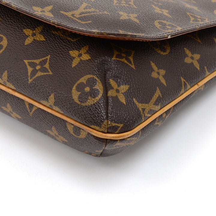 musette salsa monogram canvas shoulder bag