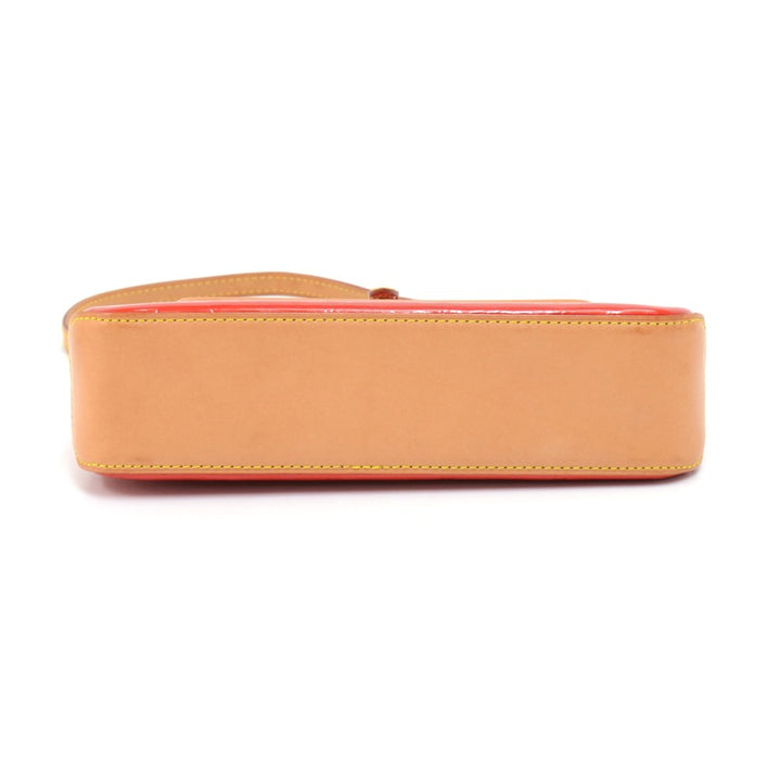 mallory monogram vernis leather handbag