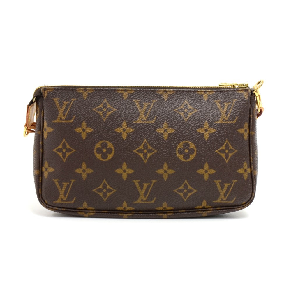 pochette accessoires monogram canvas handbag