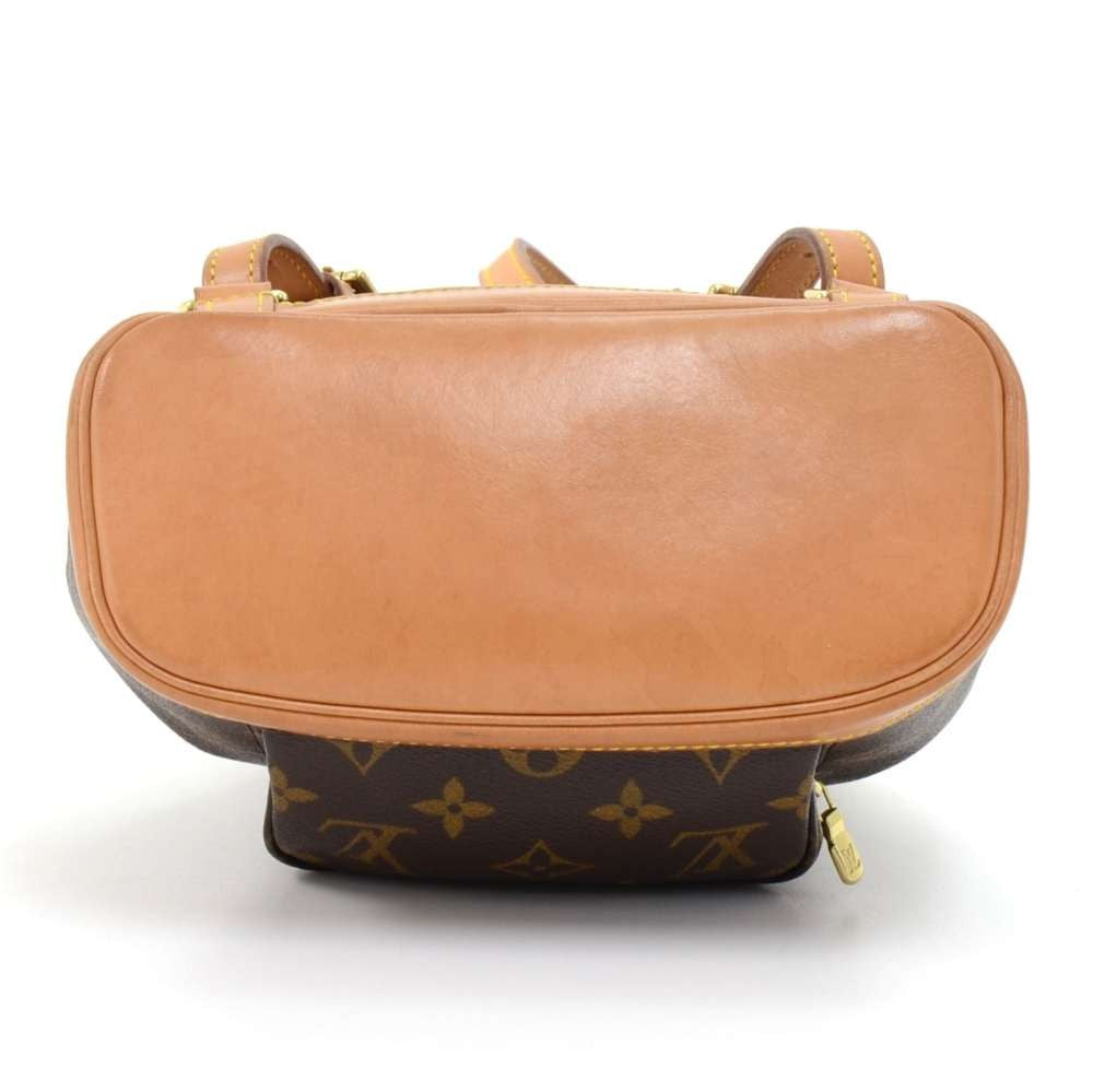 mini montsouris monogram canvas backpack bag