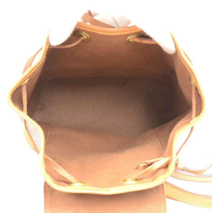 mini montsouris monogram canvas backpack bag