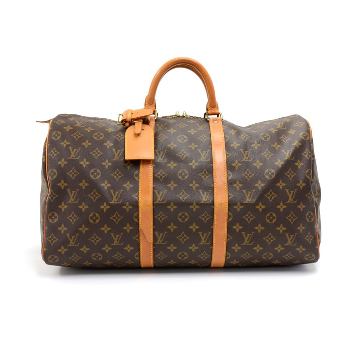 keepall 50 monogram canvas travel bag