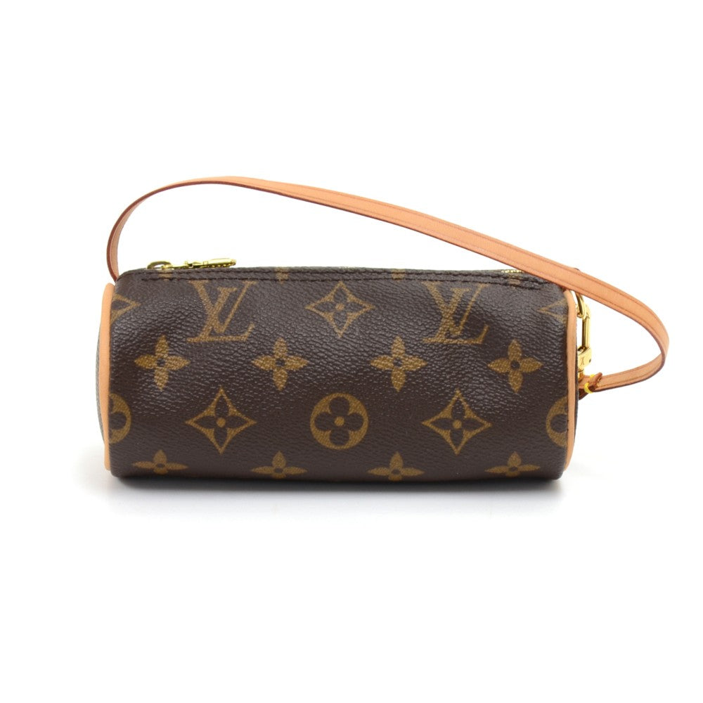 pochette papillon monogram canvas handbag