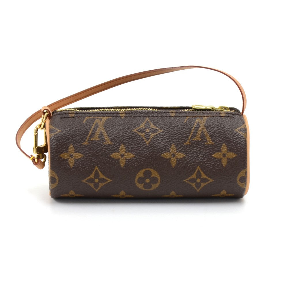 pochette papillon monogram canvas handbag